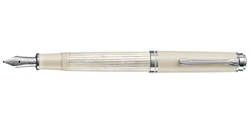 Pelikan 605 White Transparent - Stilografica 