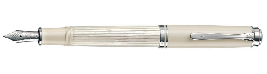 Pelikan 605 White Transparent - Stilografica 