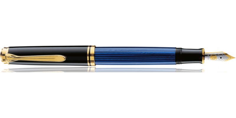 Pelikan Souveran M800 - Blue & Black - Stilografica 