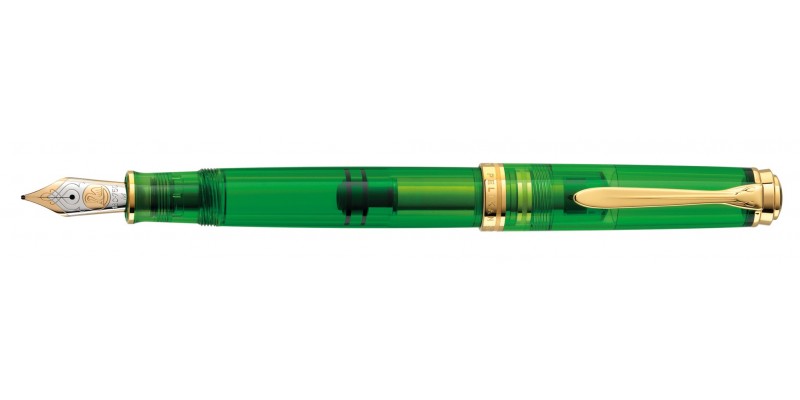 Pelikan M800 Green Demonstrator Stilografica