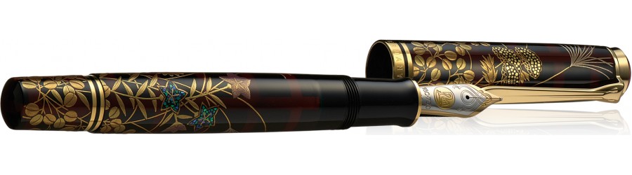 Pelikan Maki-e Autumn Flowers