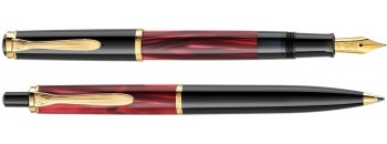 Pelikan M200 Marbled Red