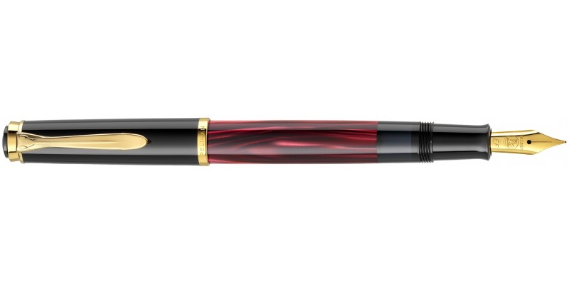 Pelikan M200 Red Marbled Stilografica