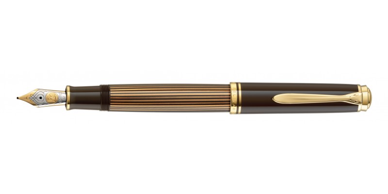 Pelikan M800 Brown Black 
