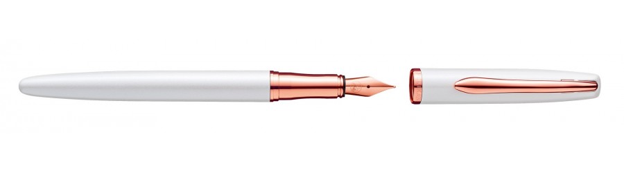 Pelikan Jazz Noble Elegance White Pink Gold - Stilografica