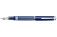 Pelikan M815 Metal Striped Blue Stilografica