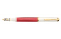 Pelikan M600 Red White Stilografica