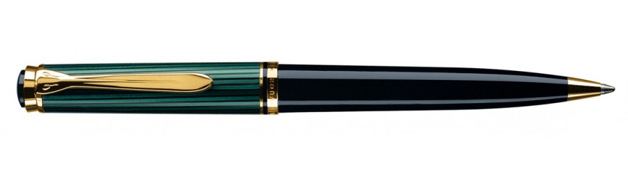 Pelikan Souveran 800 Green & Black - Penna Sfera