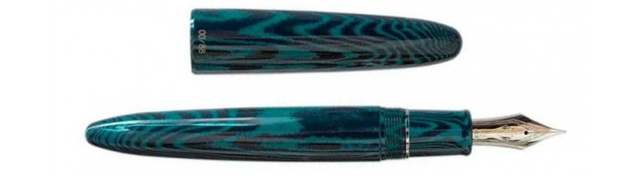Sailor Ripple Blue Ebonite Fountain Pen