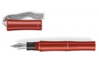 Tibaldi Bamboo Stilografica Rossa