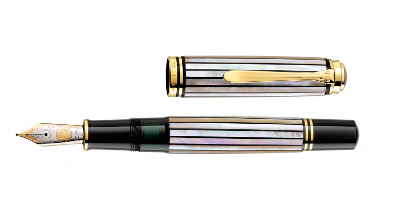 Pelikan M1000 Raden White Ray Stilografica
