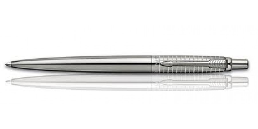 Parker Jotter Premium Stainless Steel Chiselled - Penna Sfera